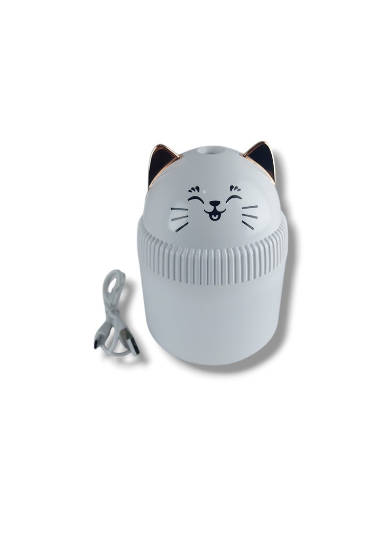 Cute Cat Air Diffuser, Cool Mist, Room Humidifier - Colorful Light for Decor and Relaxation - Ideal for Bedrooms and Living Rooms - Image 2